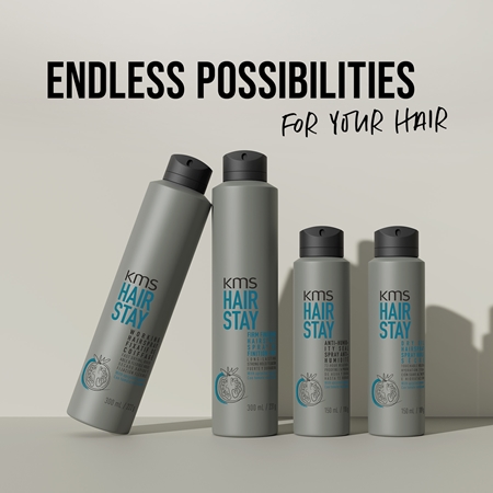 KMS Hair Stay Firm Finishing Hairspray Hairspray for hold and shape