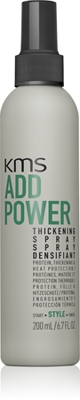 KMS Addpower Thickening Spray sprej na vlasy pro vlasy postrádající hustotu
