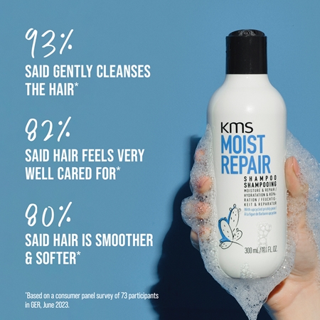 KMS Moist Repair Shampoo Moisturizing Shampoo with regenerative effect