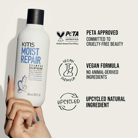 KMS Moist Repair Shampoo Moisturizing Shampoo with regenerative effect
