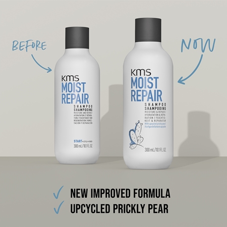 KMS Moist Repair Shampoo Moisturizing Shampoo with regenerative effect