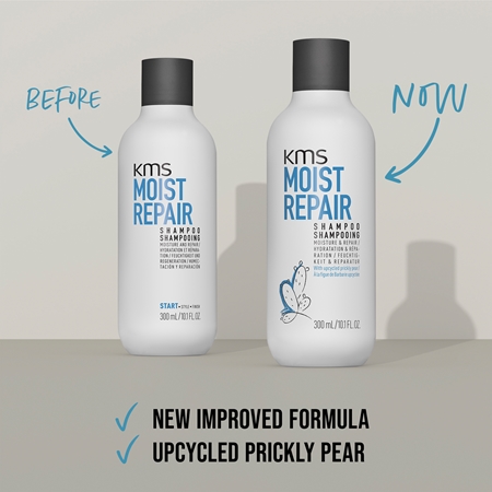 KMS Moist Repair Shampoo Moisturizing Shampoo with regenerative effect