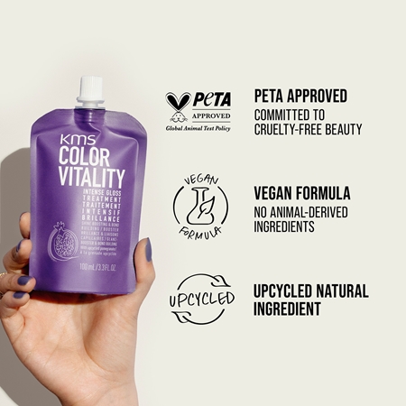 KMS Color Vitality Intense Gloss Treatment Intensive Care for healthy shine