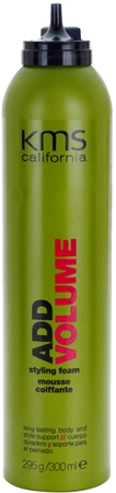 KMS Add Volume mousse fixante pour donner du volume et de la brillance
