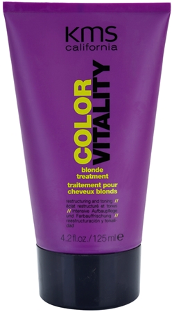 KMS Color Vitality regenerační péče pro blond a melírované vlasy