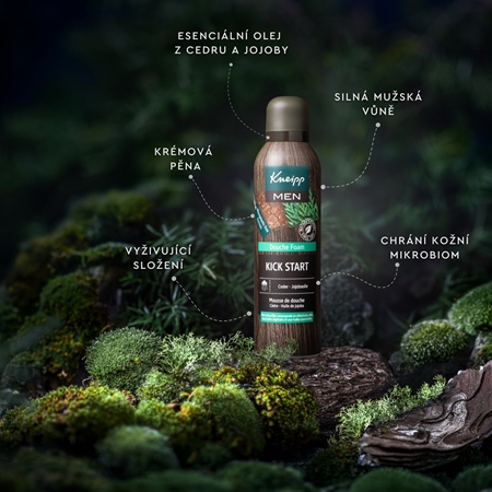 Kneipp Kick Start sprchová pěna pro muže