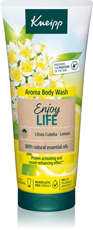 Kneipp Enjoy Life May Chang povzbuzující sprchový gel