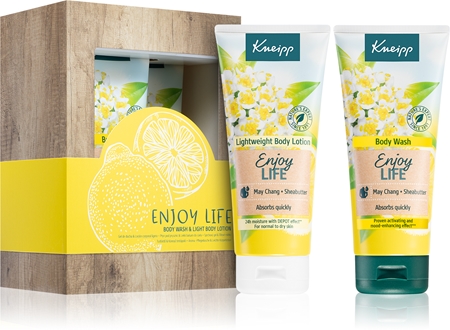 Kneipp Enjoy Life May Chang & Shea Butter dárková sada (na tělo)