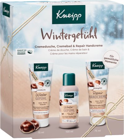 Kneipp Winter Feeling ajándékszett (kézre és testre)