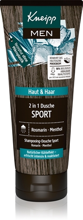 Kneipp Men Sport shampoing et gel de douche 2 en 1 pour homme