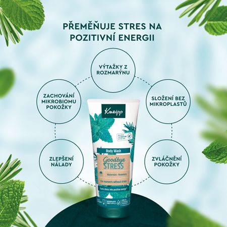 Kneipp Goodbye Stress jemný sprchový gel s povzbuzujícím účinkem