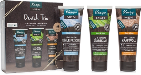 Kneipp Men Shower Trio dárková sada do sprchy pro muže