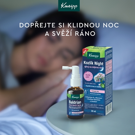 Kneipp Valerian Night Mundspray für ruhigen Schlaf
