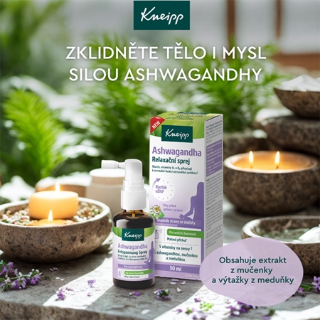 Kneipp Ashwagandha Mundspray zur Unterstützung der Nerventätigkeit