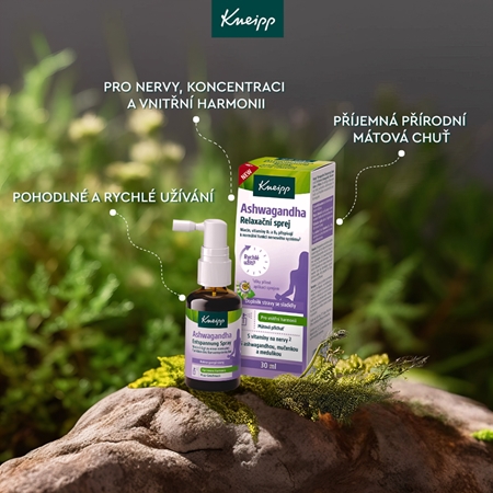 Kneipp Ashwagandha Mundspray zur Unterstützung der Nerventätigkeit