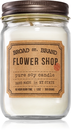 KOBO Broad St. Brand Flower Shop bougie parfumée (Apothecary)