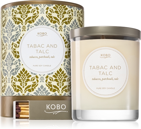 KOBO Motif Tabac and Talc vonná sviečka
