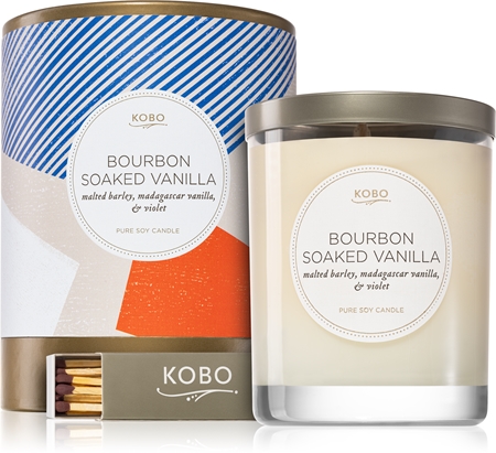 KOBO Natural Math Bourbon Soaked Vanilla mirisna svijeća