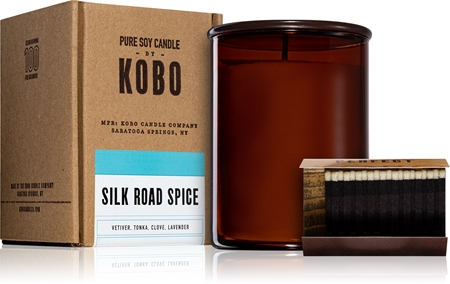 KOBO Woodblock Silk Road Spice lumânare parfumată
