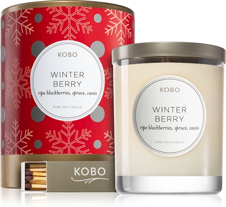 KOBO Holiday Winter Berry mirisna svijeća