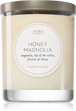 KOBO Natural Math Honey Magnolia ароматна свещ