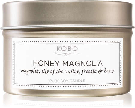 KOBO Natural Math Honey Magnolia świeczka zapachowa w puszcze