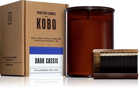 KOBO Woodblock Dark Cassis candela profumata