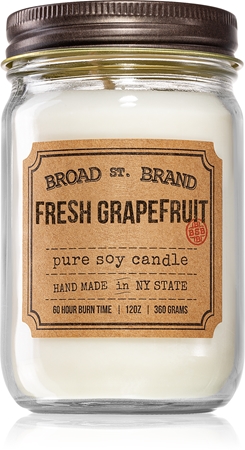 KOBO Broad St. Brand Fresh Grapefruit doftljus (Apothecary)