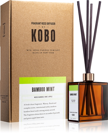 KOBO Woodblock Bamboo Mint diffuseur d'huiles essentielles avec recharge