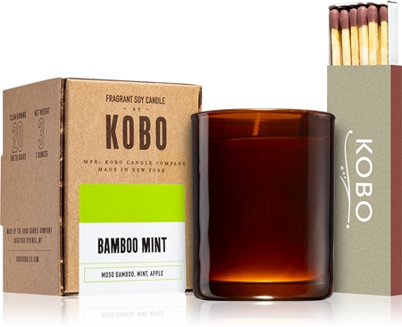 KOBO Woodblock Bamboo Mint αναθηματικό κερί