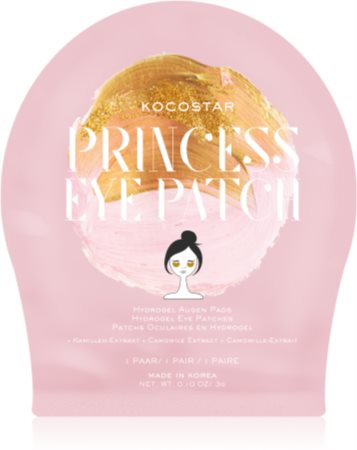 KOCOSTAR Princess Eye Patch feuchtigkeitsspendende Gel-Maske für den Augenbereich für jugendliches Aussehen