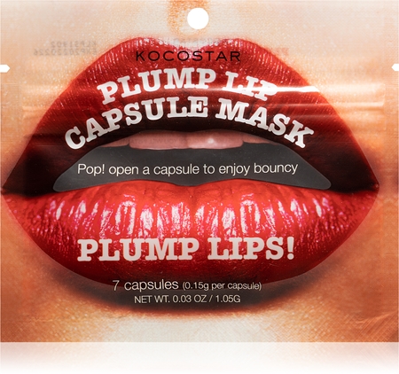 KOCOSTAR Plump Lip Capsule Mask mască hidratantă pentru buze în capsule