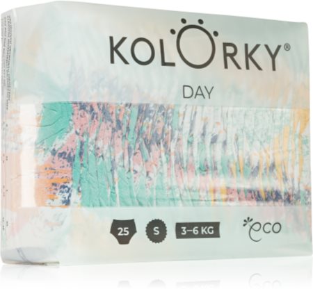 Kolorky Day Brushes eldobható ÖKO pelenkák
