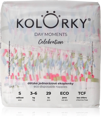 Kolorky DAY Moments Celebration jednorázové EKO pleny