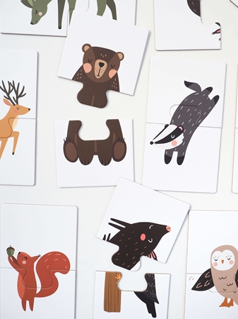 Kolorky Puzzle Two Piece Forest Puzzle