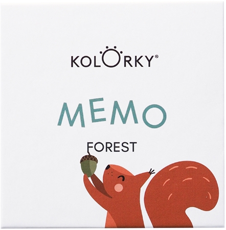 Kolorky Memo Game Forest Pairs