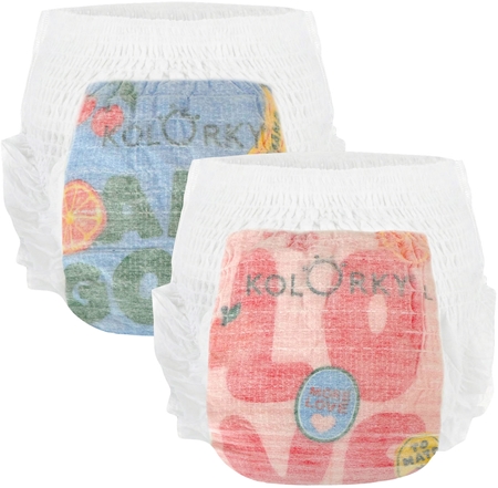 Kolorky Deluxe Velvet Pants Limited Fun Höschenwindeln Einwegprodukt