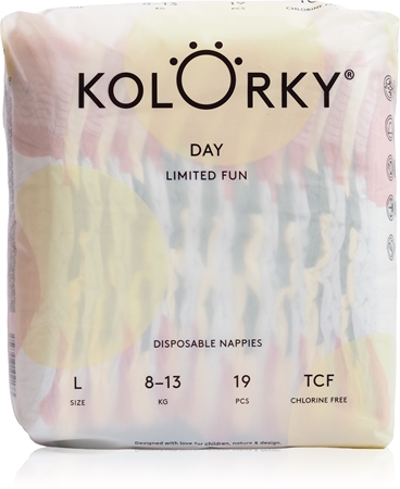 Kolorky Day Limited Fun Einwegwindeln