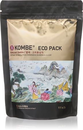 Kombe ECO PACK Ženšenový extrakt čaj s ženšenem