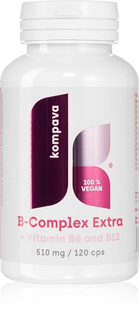 Kompava B-Complex Extra kompleks witamin z grupy B produkt wegański