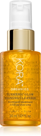 KORA Organics Turmeric Glow čisticí pěna na obličej