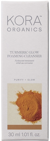 KORA Organics Turmeric Glow čisticí pěna na obličej