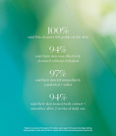 KORA Organics Active Algae Calming Cleansing Balm valomasis balzamas veidui