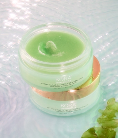 KORA Organics Active Algae Calming Cleansing Balm valomasis balzamas veidui