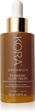 KORA Organics Turmeric Glow Drops Brightening Serum with niacinamide