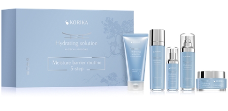 KORIKA HI-TECH LIPOSOME Hydrating solutionMoisture barrier routine set za intenzivnu hidrataciju lica