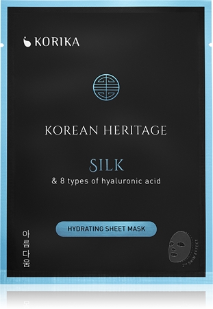 KORIKA KOREAN SKIN CARE ROUTINE SET OF 3 HYDRATING SHEET MASKS conjunto com efeito hidratante
