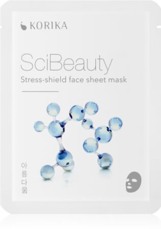 KORIKA SciBeauty Stress-shield Face Sheet Mask Stressskjold ansigts sheetmaske