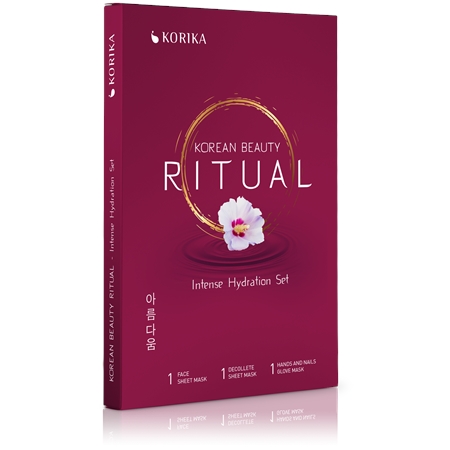 KORIKA Korean Beauty Ritual Intense Hydration set de mascarillas faciales