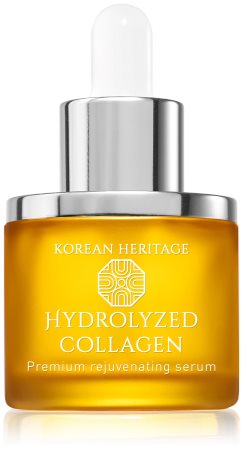 KORIKA Korean Heritage Hydrolyzed Collagen Premium Rejuvenating Serum Atjaunojošs serums sejai ar hidrolizētu kolagēnu